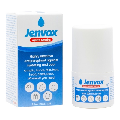 Jenvox 20ml - Skuteczny antyperspirant