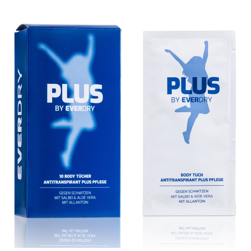 Everdry ubrousky proti pocení těla, čela, podpaží, rukou, nohou a jiných míst