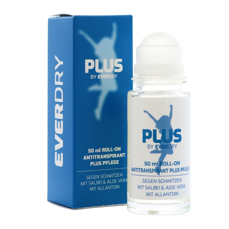 Everdry 50ml PLUS - přípravek proti pocení a zápachu s biosložkami pro citlivou pokožku